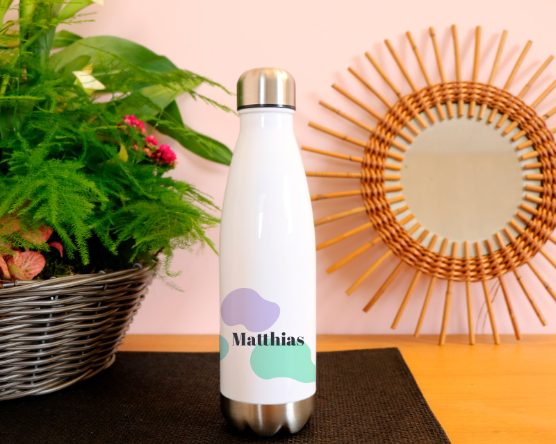 Gourde isotherme en inox personnalisable - Tâches