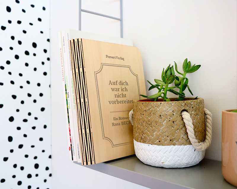 Personalisierbare Buch-Lampe - Klassischer Einband