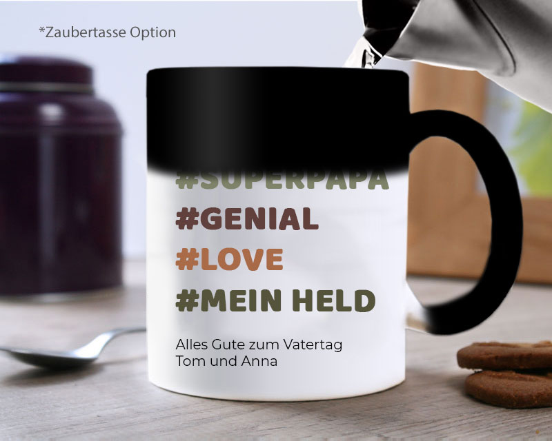 Tasse Hashtag