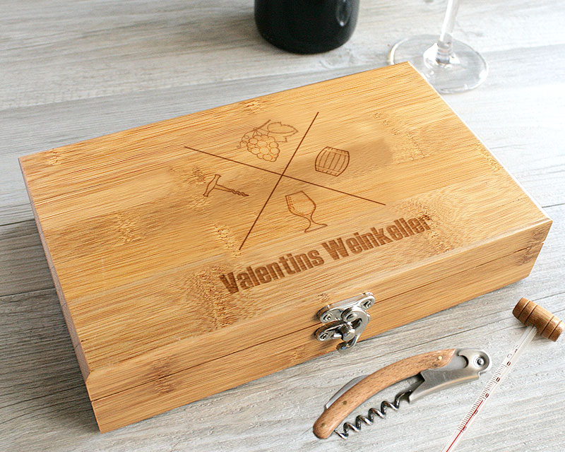 Sommelier-Box mit Weinzubehör Weinkeller