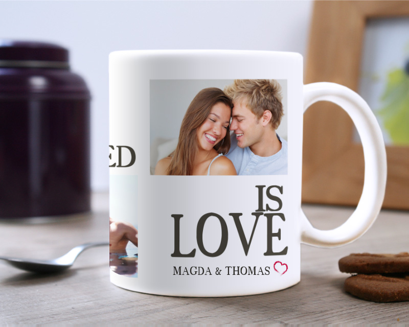 Tasse diverse Fotos - All we need is Love