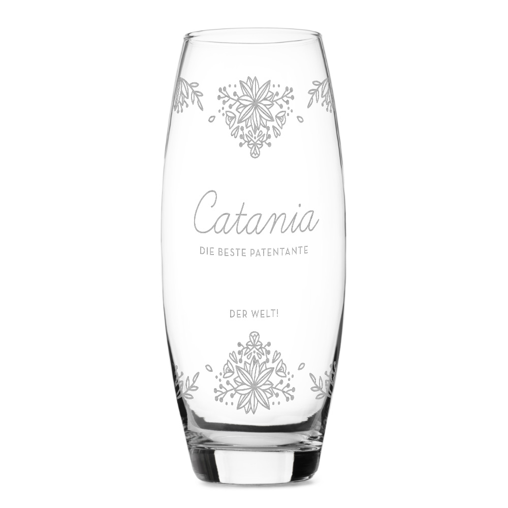 Anpassbare ovale Vase