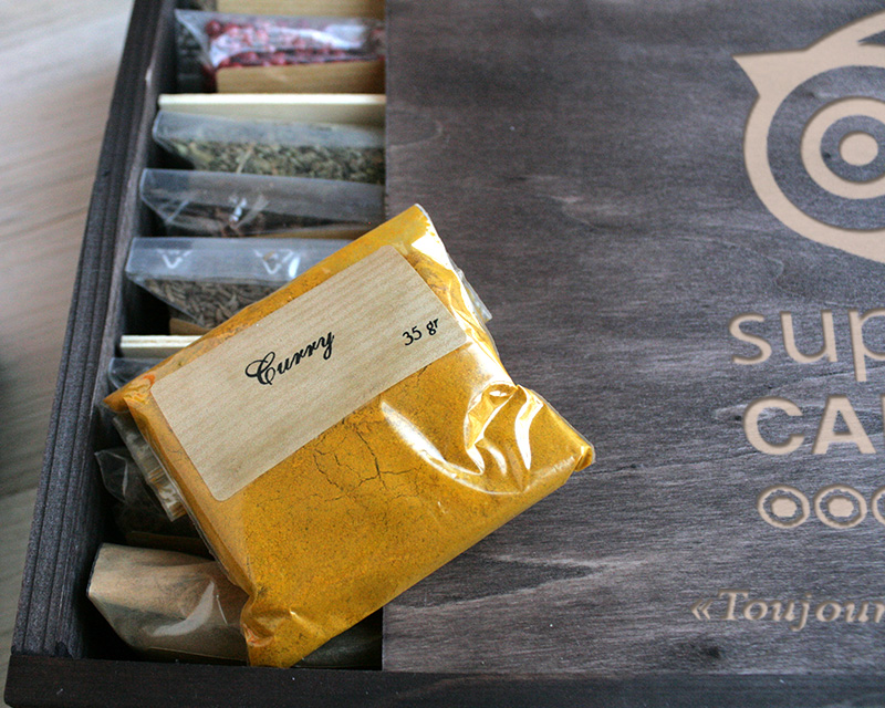 Coffret d'épices collection Cuisine d'Excellence