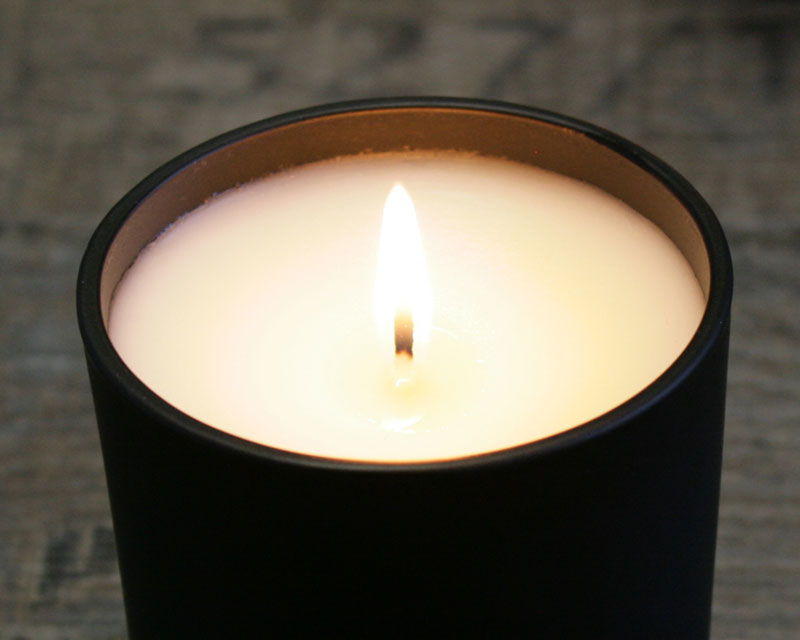 Personalisierte Kerze - es wird Frühling