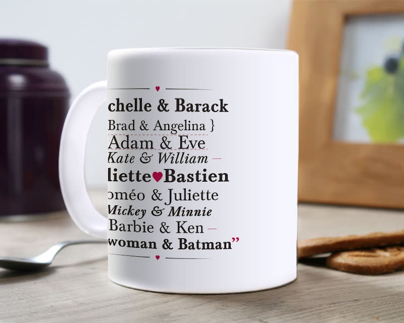 Tasse Berühmte Liebespaare