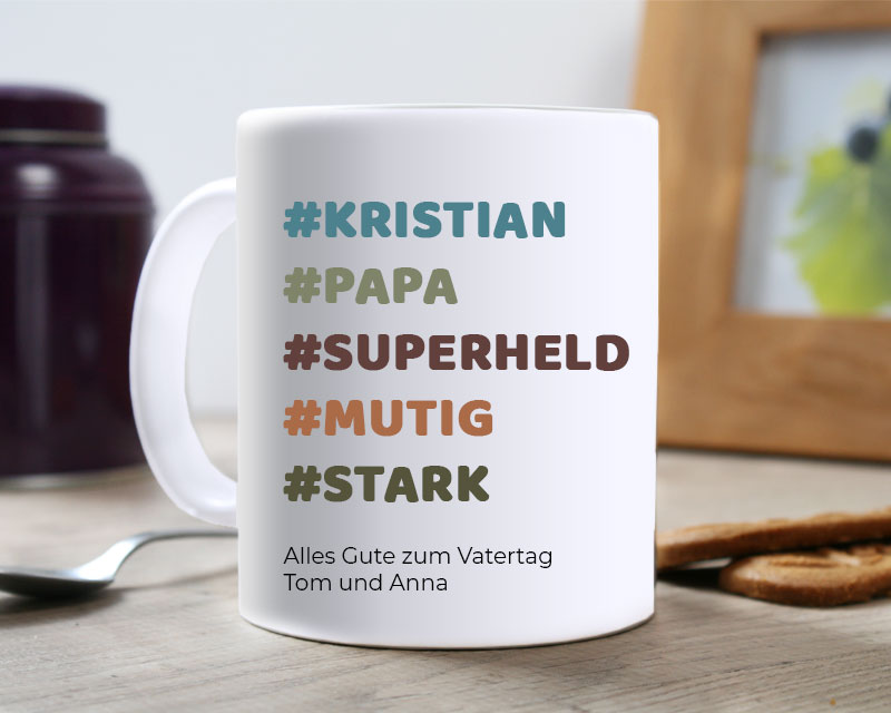 Tasse Hashtag