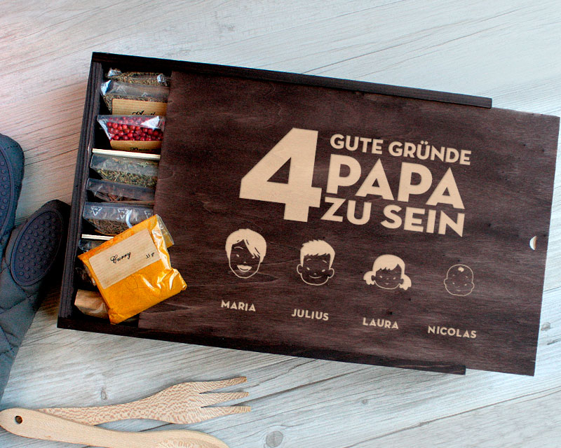 Gewürz-Geschenk-Set Kollektion Die guten Gründe Papa zu sein Family Circus