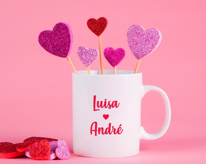 Personalisierbare Tasse - Zärtlichkeit