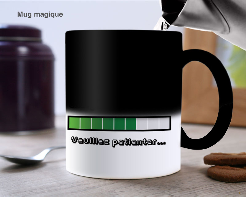 Tasse Koffein-Aufladung