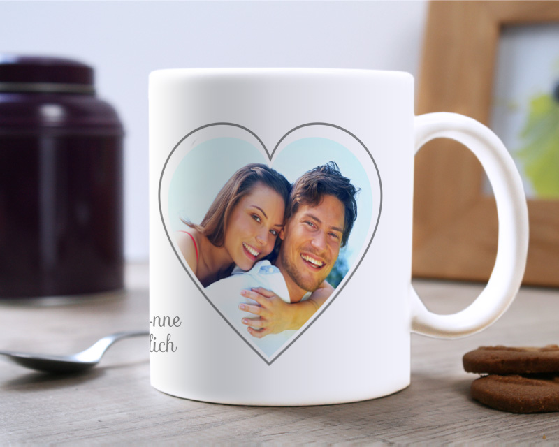 Foto-Tasse Herz