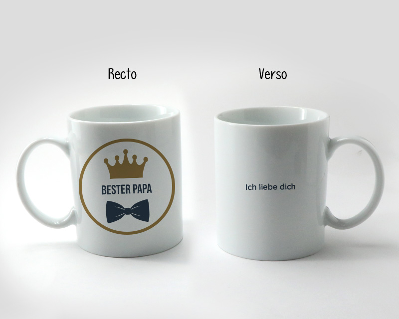 Personalisierbare Tasse - Papa Royal
