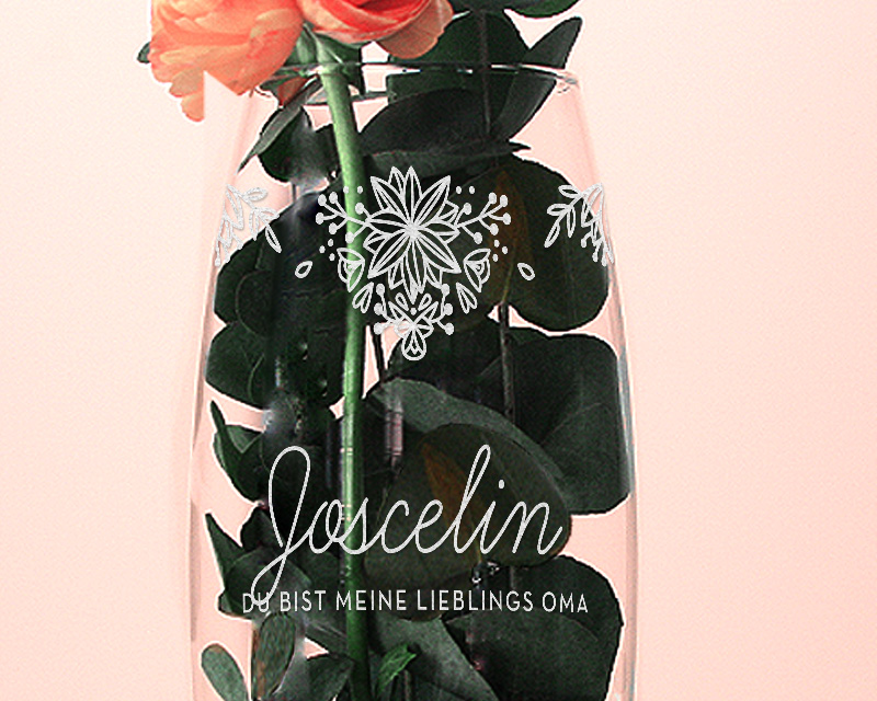 Anpassbare ovale Vase