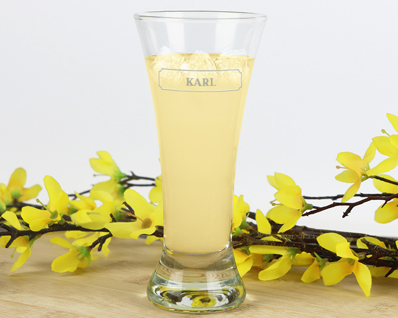 Personalisiertes Pastis Glas mit Namen - Ricard Glas 19 cl