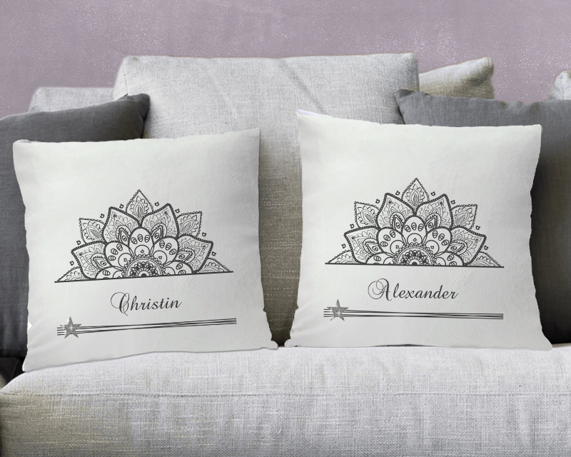 Coussin doux Prénom Étoiles Cristaux Swarovski®