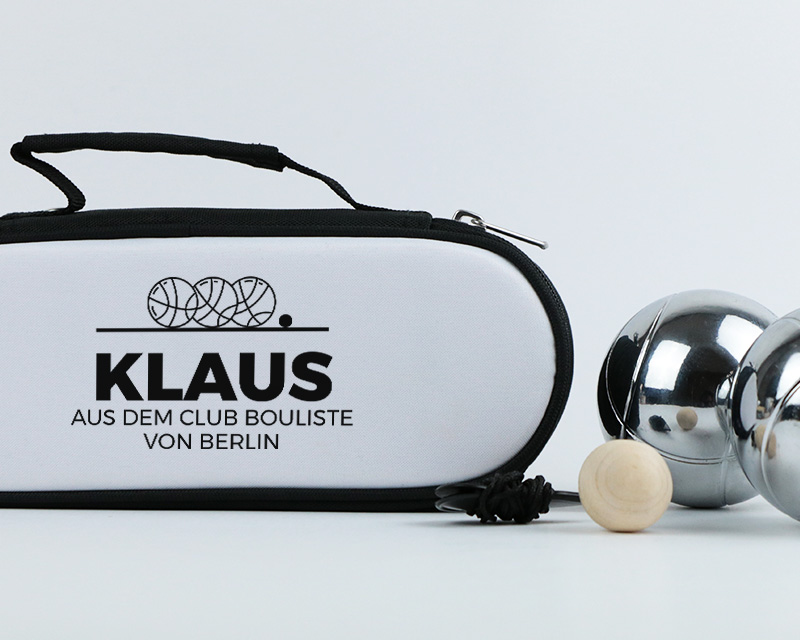 Petanque Set personalisiert - 2