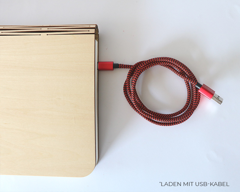 Personalisierbare Buch-Lampe - Kollektion Blumen Mama