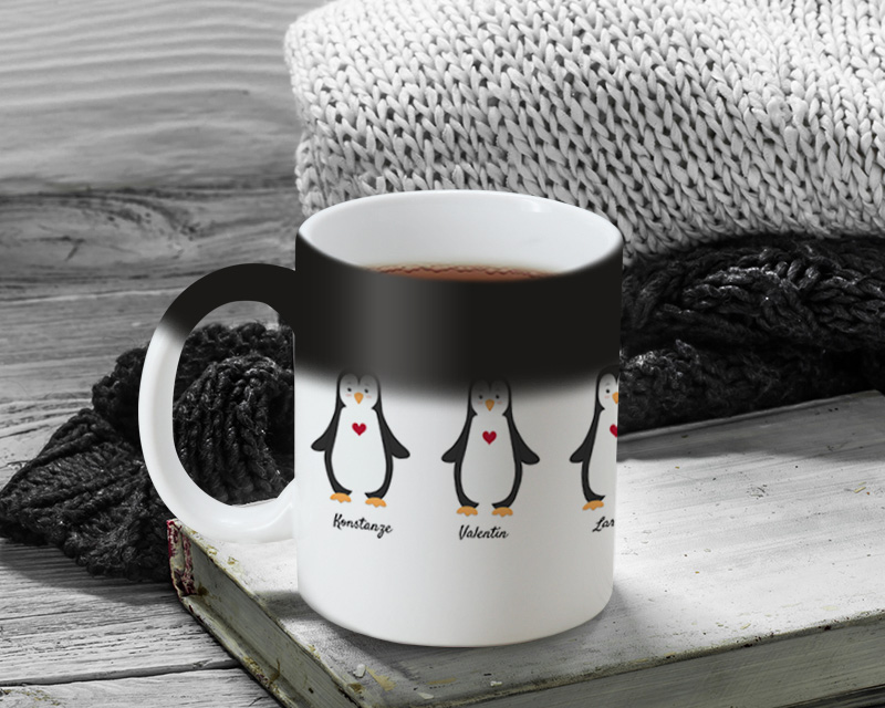 Tasse Pinguin Familie