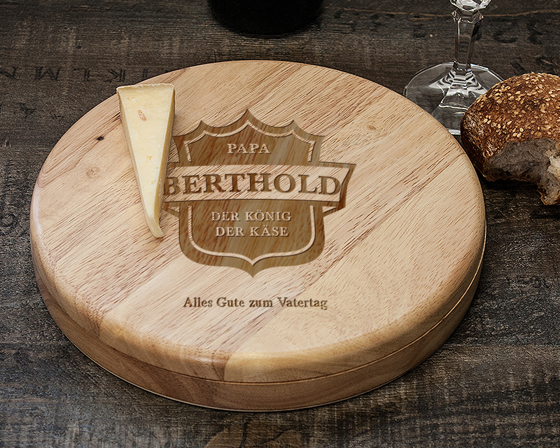 Käse-Set Papa der Käsekönig