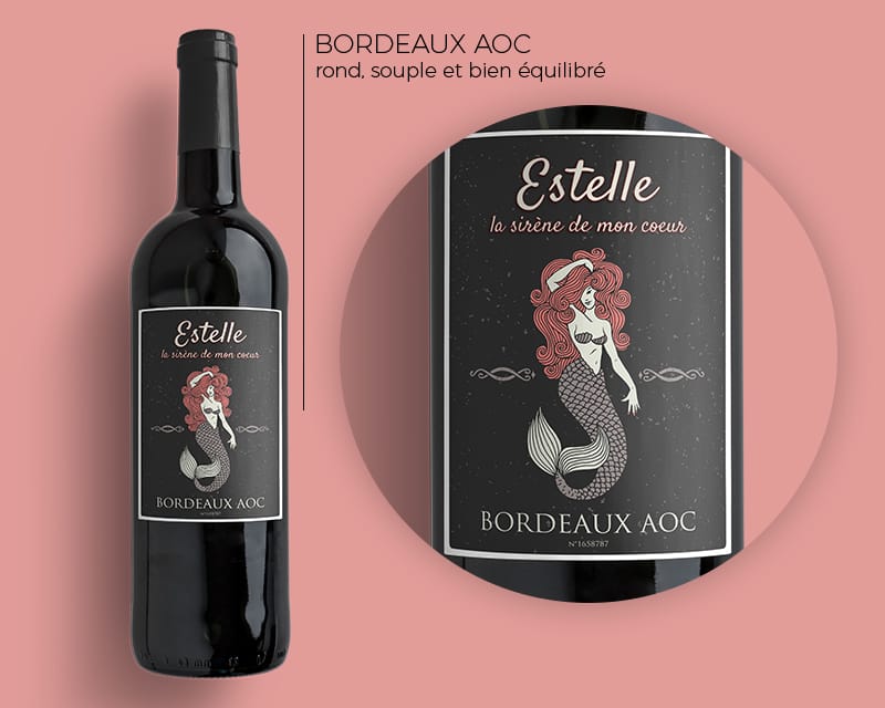 Bouteilles de Vins de Bordeaux - Sirène