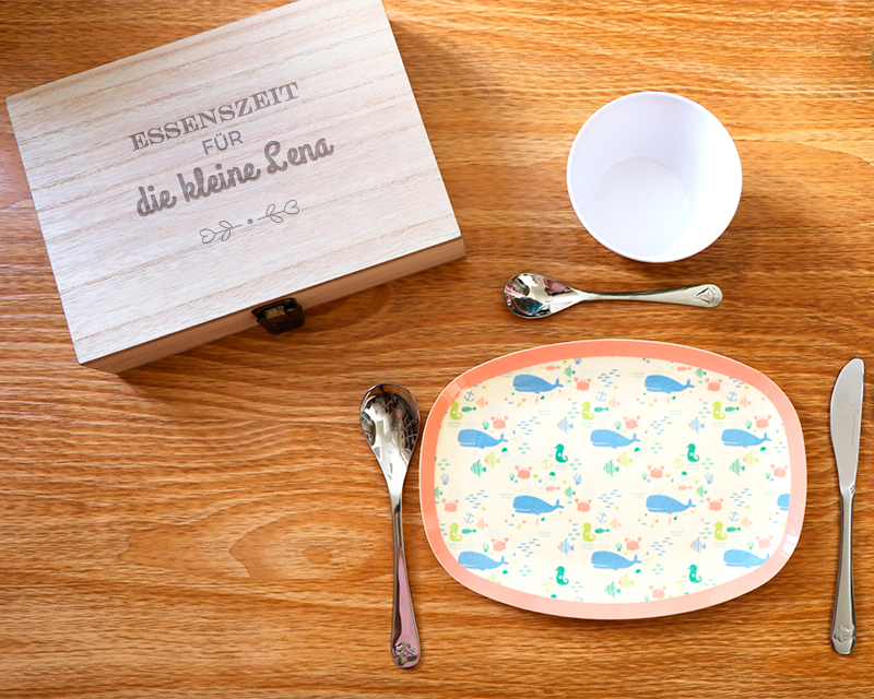 Kit couverts pour enfant personnalisable