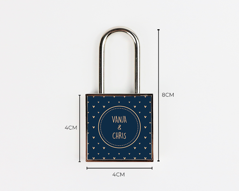 Cadenas de l'Amour Personnalisable - Prénoms - Night Love