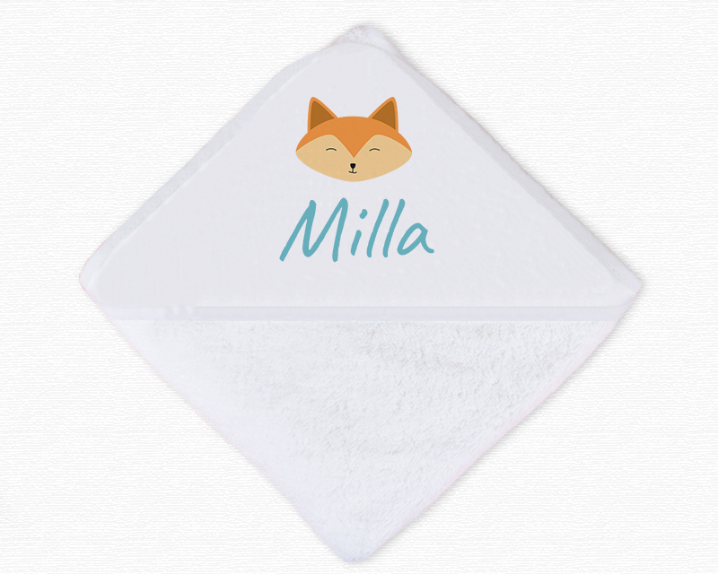 Cape de bain Personnalisable - Petit Renard