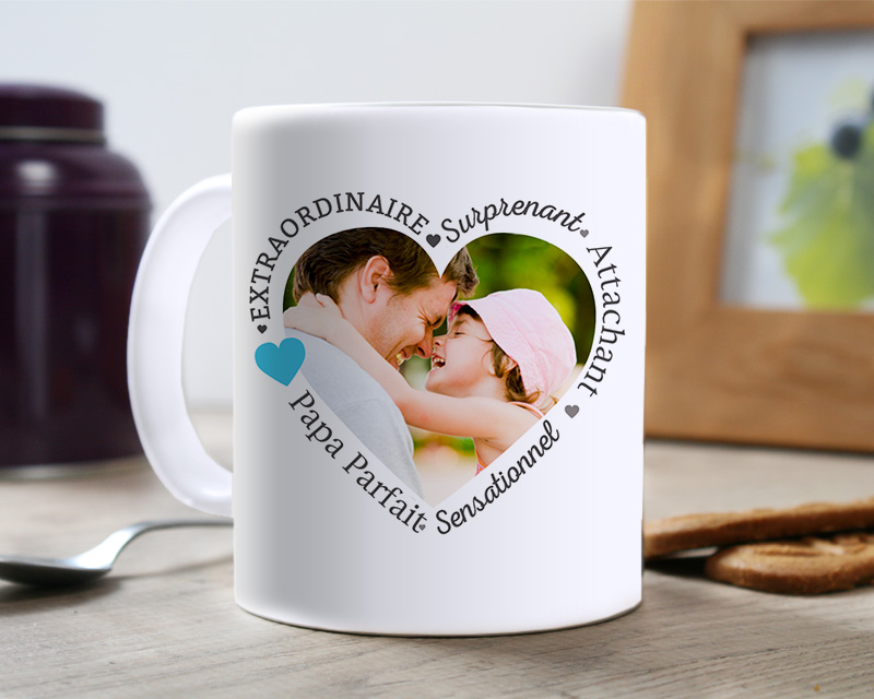 Foto-Tasse Liebe Worte für Papa