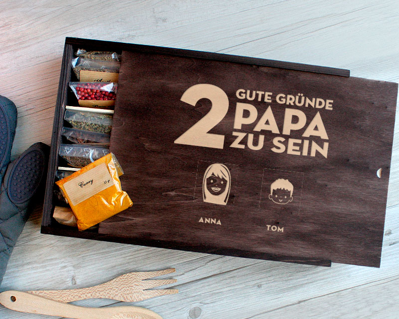 Gewürz-Geschenk-Set Kollektion Die guten Gründe Papa zu sein Family Circus