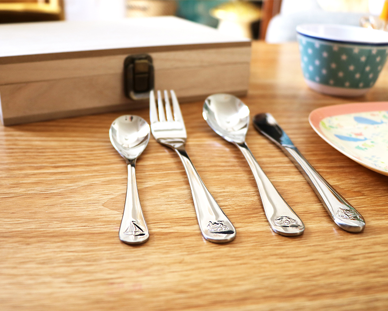 Kit couverts pour enfant personnalisable