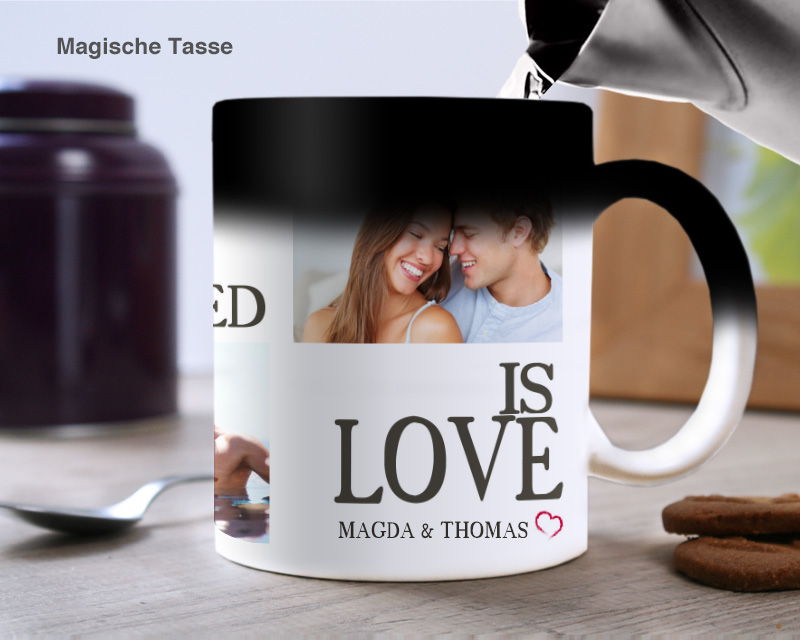Tasse diverse Fotos - All we need is Love