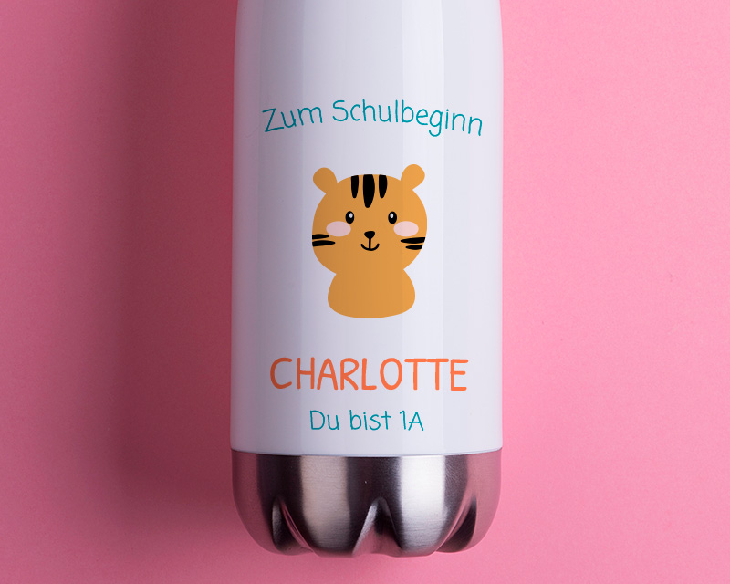 Gourde isotherme en inox personnalisable - Collection Animaux