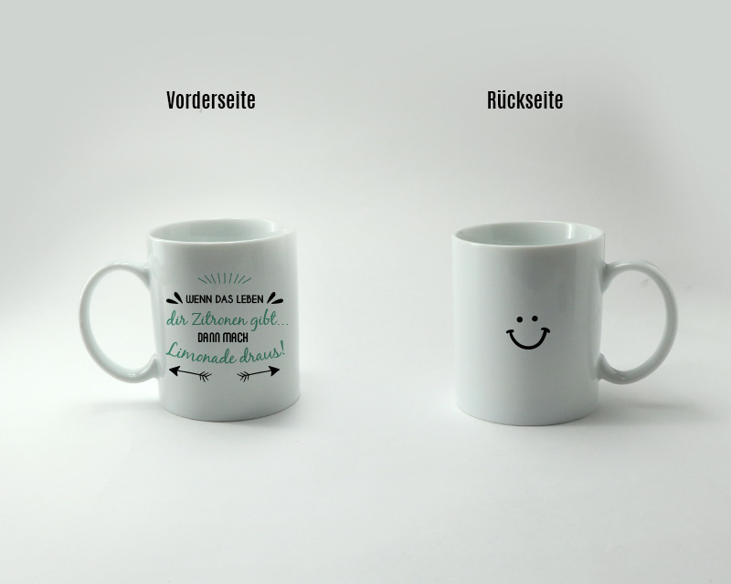 Personalisierte Tasse - Positive Botschaft 3