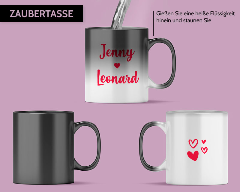 Personalisierbare Tasse - Zärtlichkeit